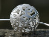 Silver Pendant Sphere of Circles