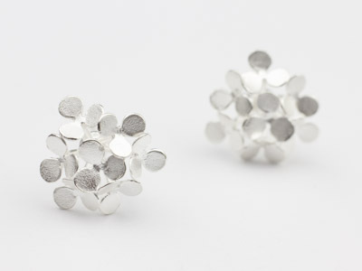 Earrings Bloom Silver