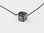Necklace Interlocked Cubes black